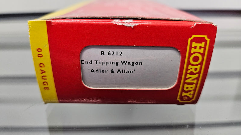 Hornby R6212 End Tipping Wagon, Adler & Allan, Boxed