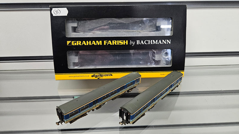 Graham Farish (B) 371-329 Class 150 247 DMU BR Sprinter Weathered, Boxed, Excellent Runner