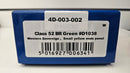Dapol OO 4D-003-002 Class 52 D1038 BR Green Western Sovereign, Boxed, DCC Fitted, Good Runner