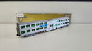 Kato N 156-0943 Gallery BI-Level Cab Coach Chicago Metra 8548, Boxed