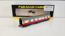 Graham Farish N 374-846B Stanier First Corridor Coach BR Crimson & Cream, Boxed