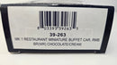 Bachmann 39-263 MK1 Restaurant Miniature Buffet Car, RMB BR Chocolate & Cream, Boxed
