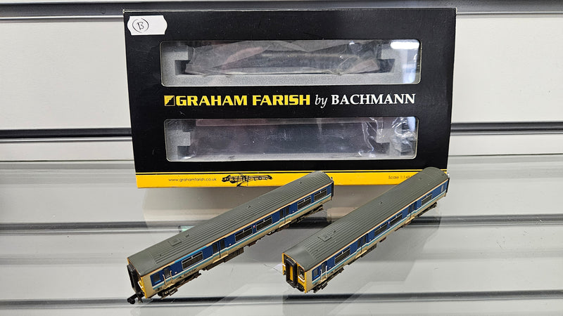 Graham Farish (B) 371-329 Class 150 247 DMU BR Sprinter Weathered, Boxed, Excellent Runner