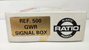 Ratio OO 500 GWR Signal Box, Boxed, Complete