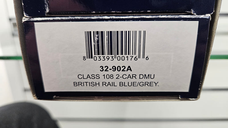 Bachmann 32-902A Class 108 2 Car DMU BR Blue & Grey, Boxed, Good Runner