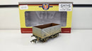 Oxford Rail OO OR76MW7015B BR Grey 7 Plank Wagon Weathered, Boxed