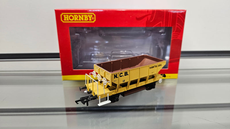 Hornby R6852 NCB Trout Hopper Wagon 12 Hawthorn, Boxed
