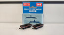 Peco N NR-39E NE Bolster Wagons x 2, Boxed
