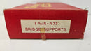 Tri-ang R77 1 Pair Bridge Supports, Boxed