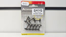 Hornby R8098 12.6mm Diameter Metal 8 Spoked Wheel Set x 8, Boxed, Not Complete