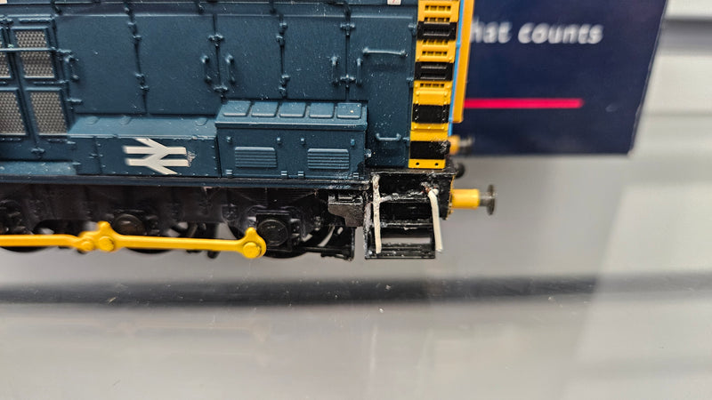 Bachmann 32-102A 08 Diesel Shunter 08762 BR Blue, Boxed, Motor Works Poor Contact