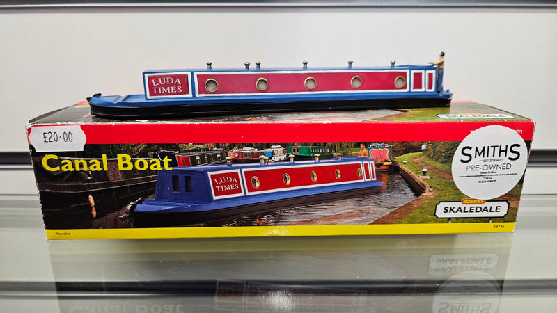 Hornby R8746 Canal Boat, Boxed