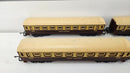 Lima 148 Great Weatern Locomotive & 3 Coaches, Unboxed, Good Runner