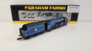 Graham Farish N 372-186 Princess Coronation Class 46226 Duchess of Norfolk BR Blue, Boxed, DCC Fitted, Good Runner Requires Attention (Works on Analogue)