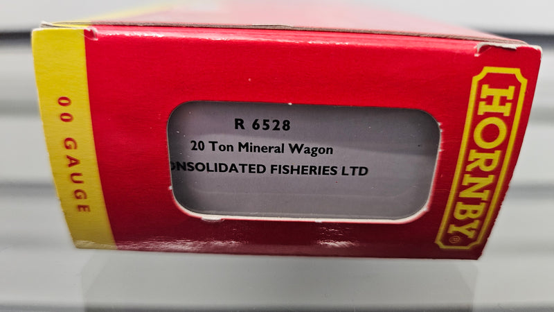 Hornby R6528 20T Mineral Wagon Consolidated Fisheries LTD, Boxed
