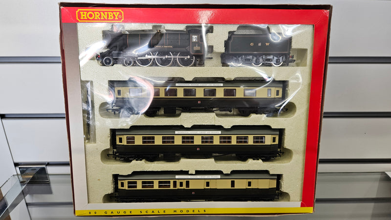 Hornby R2025 Great Western Express Passenger Train 4-6-0 County of Worcester, Boxed, Excellent Runner