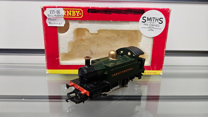 Hornby R2304 GWR 101 Tank Locomotive, Boxed, Poor Runner, DCC Fitted