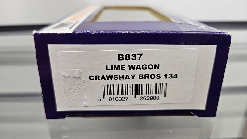 Dapol OO B837 Lime Wagon Crawshay Bros No.134, Boxed