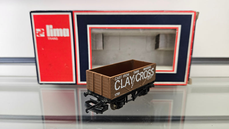 Lima 5612 7 Plank Wagon Claycross, Boxed