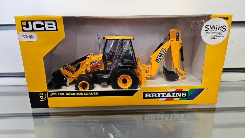 Britains 1:32 42702 JCB 3CX Backhoe Loader, Boxed