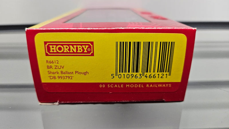 Hornby R6612 BR ZUV Shark Ballast Plough DB993792, Boxed
