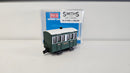 Peco 009 GR-500 Glyn Valley Tramway 4 Wheel Enclosed Side Coach, Boxed