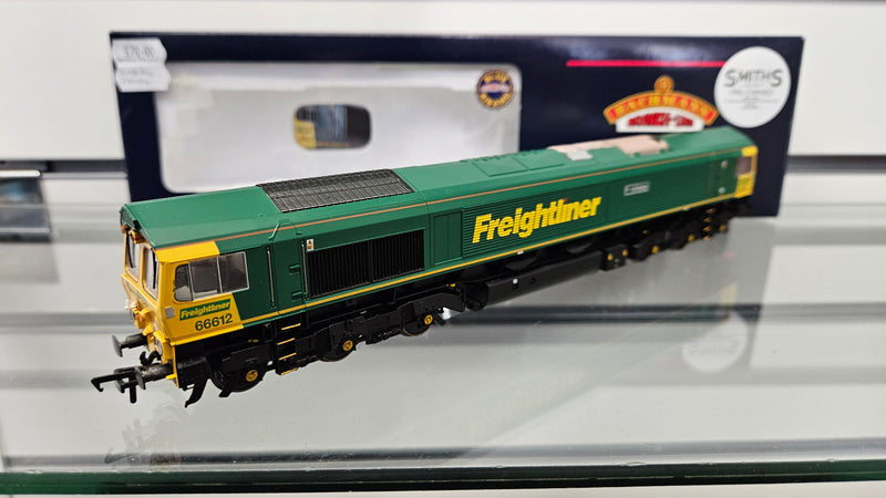 Bachmann 32-728 Class 66 612 Forth Raider Freightliner Diesel, Boxed, Good Runner Slightly Noisy