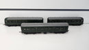 Tri-ang R157/158 Diesel Railcar Power, Dummy & Coach, Unboxed, Non Runner