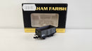 Graham Farish N 377-252A 15T Steel Mineral Wagon 2HV Olive Green, Boxed