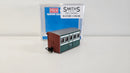 Peco 009 GR-551 FR Bug Box Coach 1st Class Early Preservation Livery, Boxed