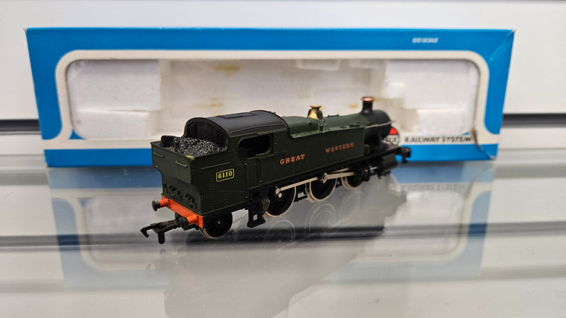 Airfix 54150 Prairie Tank Locomotive 2-6-2 GWR Green Livery 6110, Boxed Good Runner