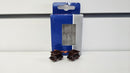 Roco HOe 34498 2 x Brown Side Tipping Wagons, Boxed