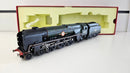 Hornby 35012 Merchant Navy Class United States Lines, Boxed, DCC Fitted, Poor Runner Decoder Fault, Slightly Faded/Discoloured