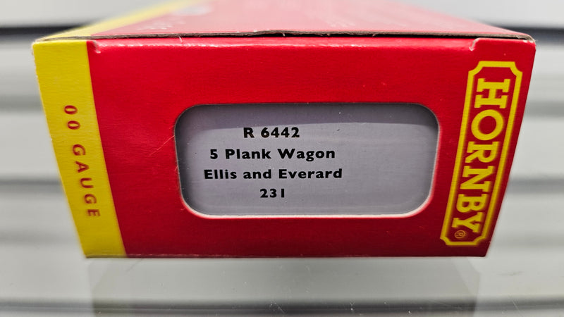 Hornby R6442 5 Plank Wagon Ellis & Everard No.231, Boxed