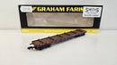 Graham Farish N 377-602A BDA Bogie Bolster Wagon EWS, Boxed