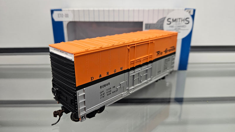 Bachmann HO 18239 Hi-Cube Box Car Denver Rio Grande & Western, Boxed