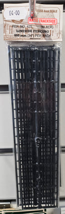 Ratio OO 425 Black Lineside Fencing, Boxed