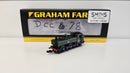 Graham Farish N 371-987 Class 64xx Pannier Tank 6412 BR Lined Green Late Crest, Boxed, Poor/Hestate Runner