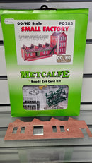Metcalfe OO PO283 Small Factory, Boxed, Complete & Started