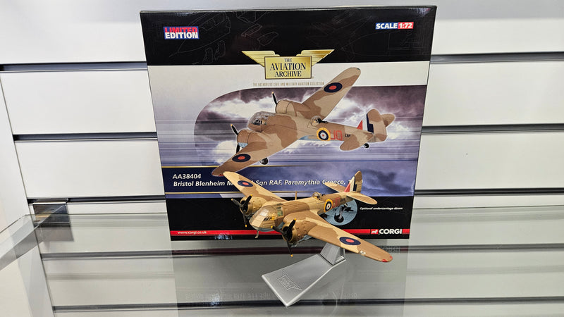 Corgi 1:72 AA38404 Bristol Blenheim MKI 211 Sqn RAF, Boxed