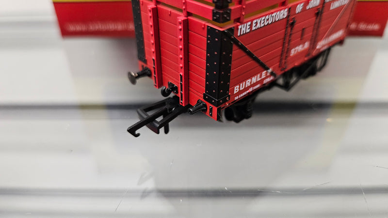 Oxford Rail OR76CK7003 7 Plank Mineral Wagon Coke Exec Of John Hargreaves 2 Coke Rails, Boxed