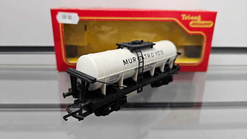 Tri-ang R343 Bogie Chlorine Tank Wagon, Boxed