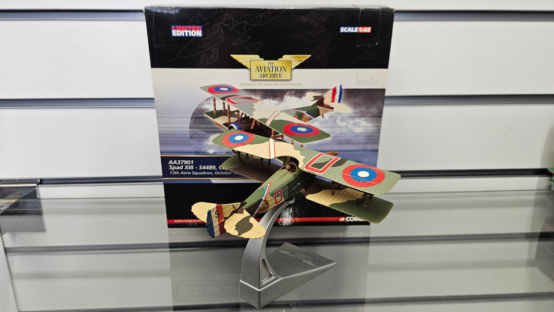 Corgi 1:48 AA37901 Sqad XIII S4489 Capt Charles J Biddle, Boxed