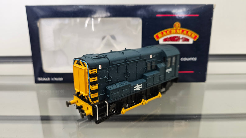 Bachmann 32-102A 08 Diesel Shunter 08762 BR Blue, Boxed, Motor Works Poor Contact