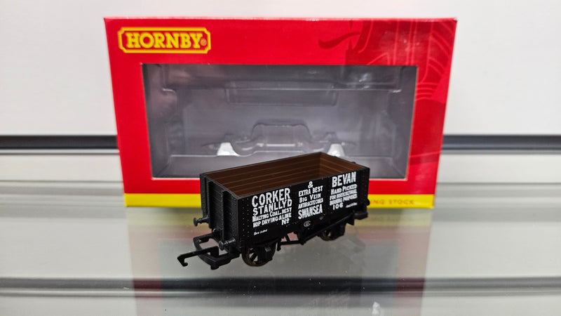 Hornby R6753 6 Plank Wagon Corker & Bevan, Boxed