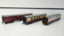 Hornby Dublo 3 x MK1 Coaches, Metal Wheels, Spares
