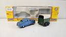 Classix OO EM76518 Horsebox Twin Axle Green & Cream Towed By Ford Zodiac, Boxed