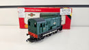 Hornby R156 Class 08 BR Green Diesel Shunter, Boxed, Good Runner Wobbly, Missing Buffer
