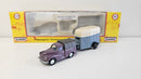 Classix OO EM76520 Horsebox Single Axle Grey & Cream Towed By Morris Minor Pick Up, Boxed