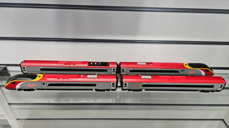 Hornby (A) Virgin Class 390 012 Pendolino Virgin Star 4 Car Set, Unboxed, Good Runner